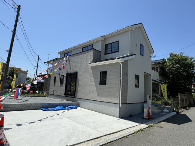 柏市南逆井４丁目新築戸建（南逆井23-1期）の外観|完成済み内覧可能です！