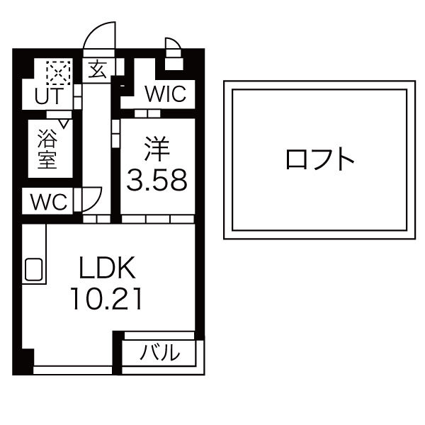 プラネシア東山三条の間取り