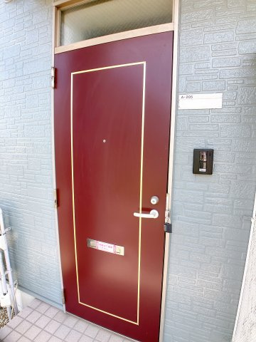 ソレイユ冨貴Aの玄関