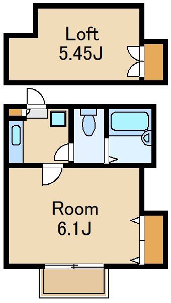 大和レジデンスの間取り