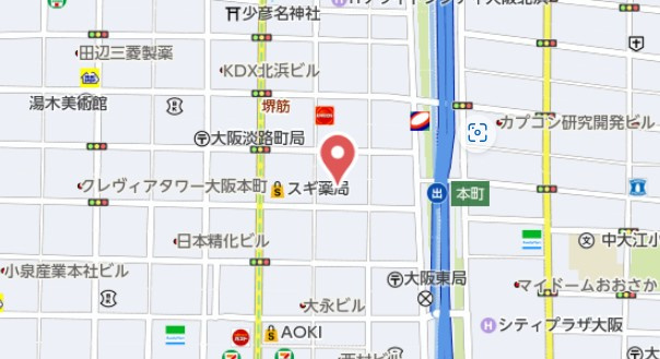 【地図】 | プレサンス本町プライム