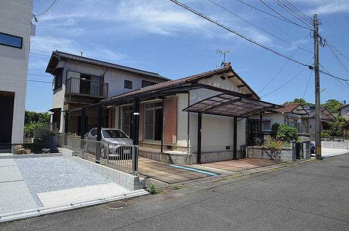 土地（八幡西区木屋瀬3-3-10）の前面道路含む現地写真|令和6年5月撮影