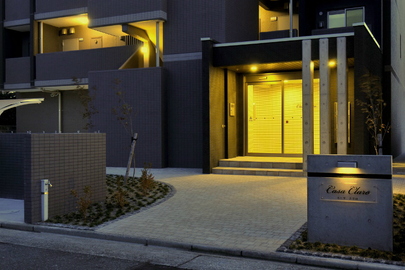 カーサクラロのエントランス