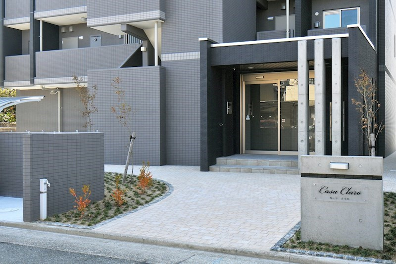 カーサクラロのエントランス