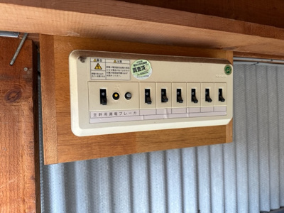 【設備】 | 野木シャッター付きガレージ