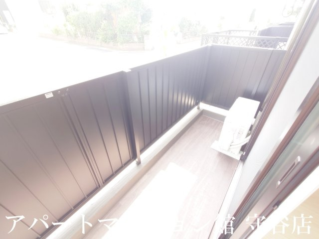 THE PARK FRONTのバルコニー