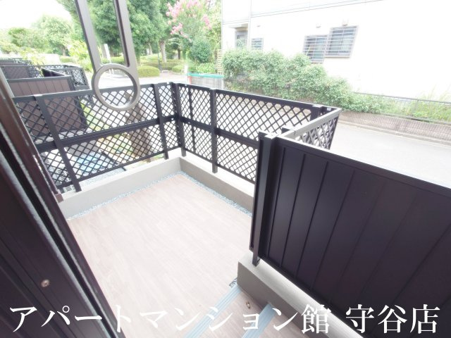 THE PARK FRONTのバルコニー