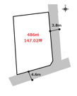 前橋市上泉町売地の画像