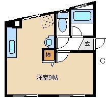 ヤカタハイツの間取り