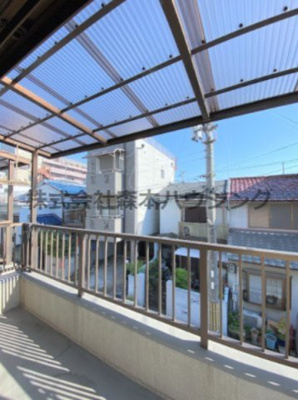 【展望】 | 　辻本ハイツ | 室内からの眺望です