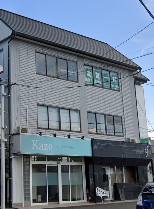 草津市矢橋町の店舗事務所の外観|外観です