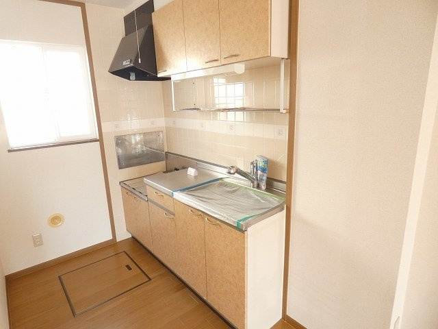 アヴニールＢのキッチン|きれいなキッチンです