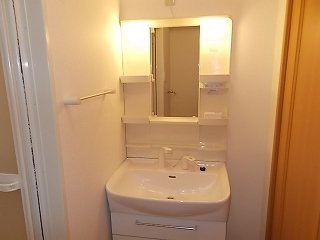 【洗面所】 | ミーツハオス | 使いやすい洗面所です