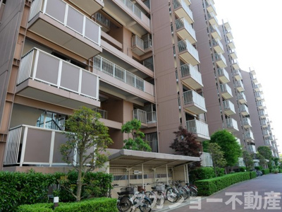 【外観】 | 稲毛スカイマンションA棟 | 管理もしっかりしており、きれいな外観です!!