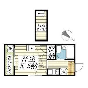 カーサ井原の間取り