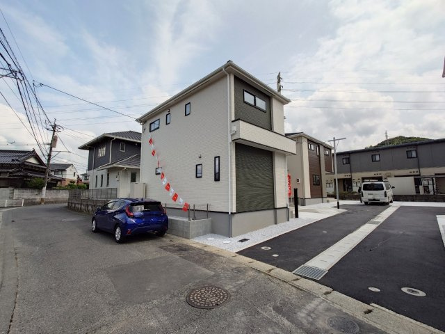 ケイアイ Fit－フィット－小倉南区高野3丁目1期　【小倉南区　新築戸建て】の前面道路含む現地写真|交通量は少なく駐車しやすい♪　【小倉南区　新築戸建て】