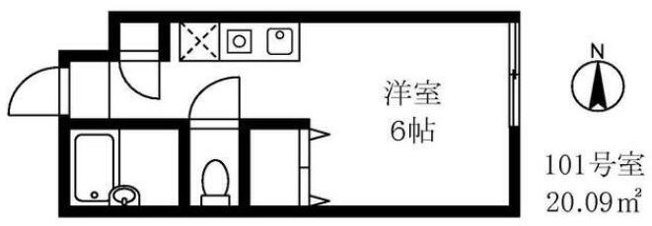 【間取り】 | グルクスハイムⅡ