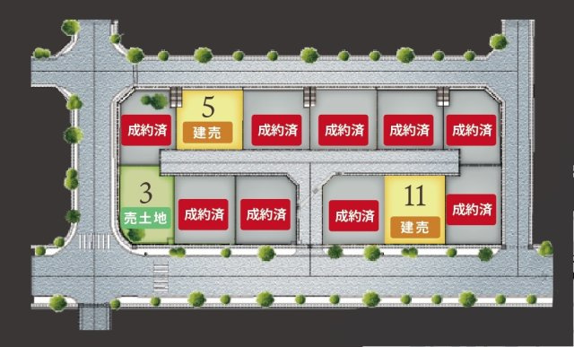 プランタウン新垢田南町の外観