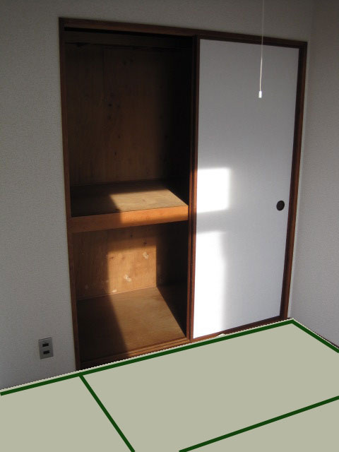 光永アパートの収納|便利な収納スペースです