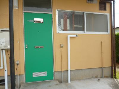 光永アパートの外観パース|こちら、外観パースです