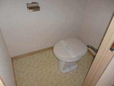 光永アパートのトイレ|トイレもきれいです