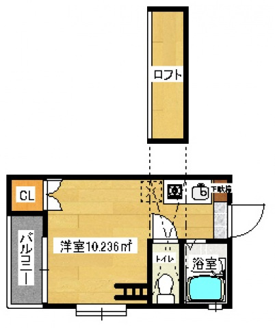 【間取り】 | ブレインズ室見サード | 現況優先。