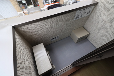 【バルコニー】 | メゾンソレイユ美野島 | 別号室の写真になります。現況優先。