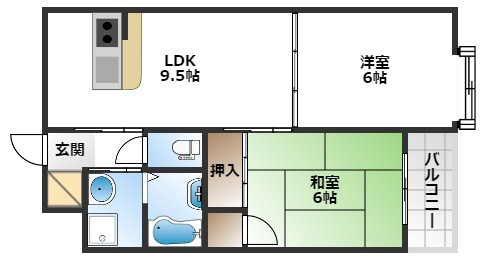【間取り】 | デイグラン桃山台