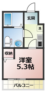 【間取り】 | アパートメント二条城