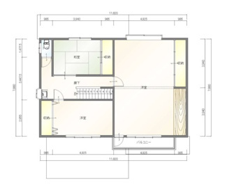 【間取り】の画像