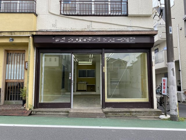 田中貸店舗の外観