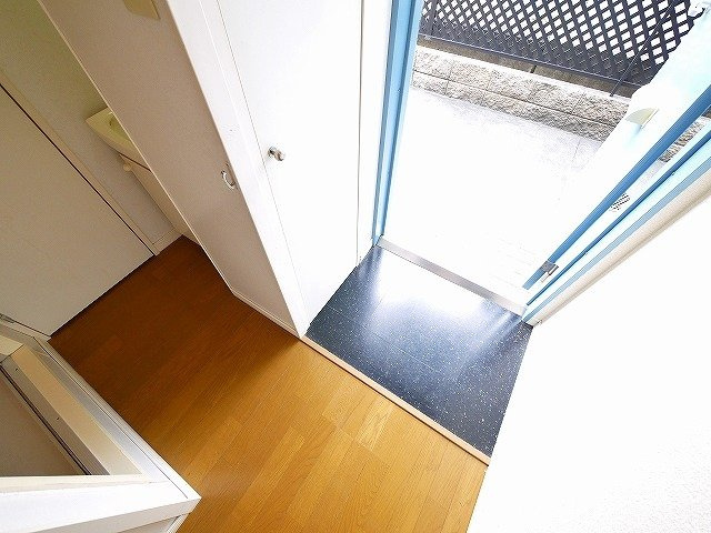 レオパレスヴィラージュＢの玄関|落ち着いた玄関です