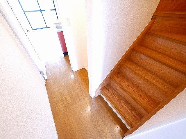 レオパレスヴィラージュＢのその他|階段です