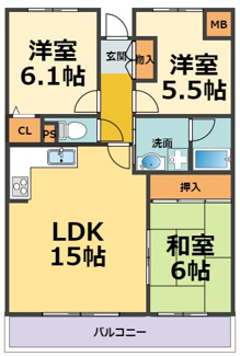 【間取り】 | エステート武庫川 | エステート武庫川