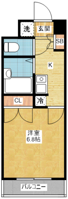 クレスト泉｜名古屋市の賃貸ならMy賃貸の間取り|クレスト泉
