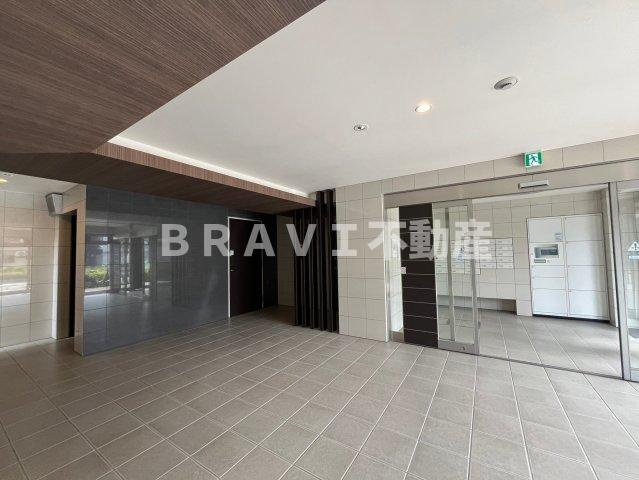 ジアコスモ大阪城南のロビー|落ち着いたロビーです