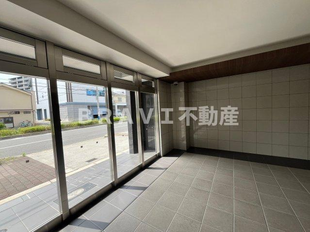 ジアコスモ大阪城南のロビー|落ち着いたロビーです