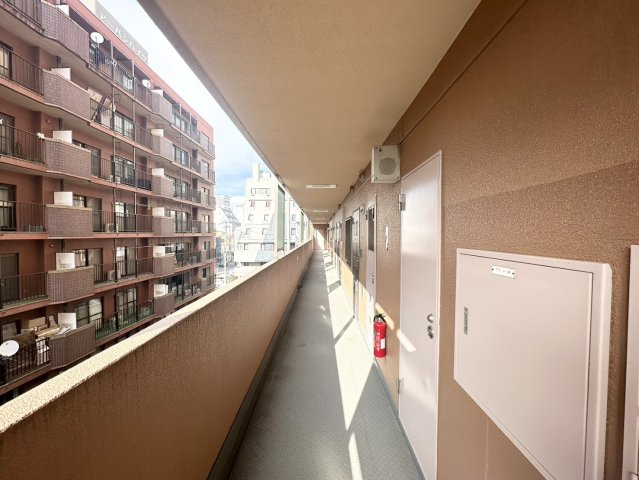 朝日プラザ立町のその他共用部分|住戸階廊下
