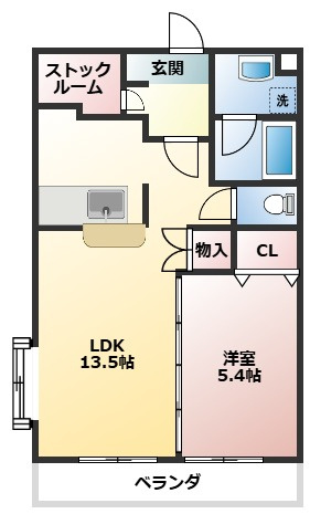 佳峰の間取り