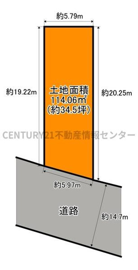 【土地図】 | 南恩加島3丁目　売り土地 | 建築条件なし
おすきなハウスメーカーで建築して頂けます