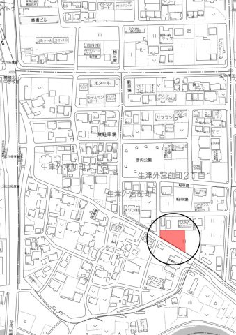 土地　生津外宮前町2丁目の地図