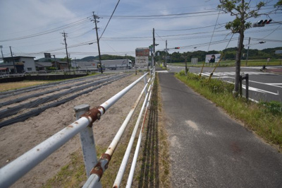 【前面道路含む現地写真】 | 東郷町斧渕字上鶴田土地