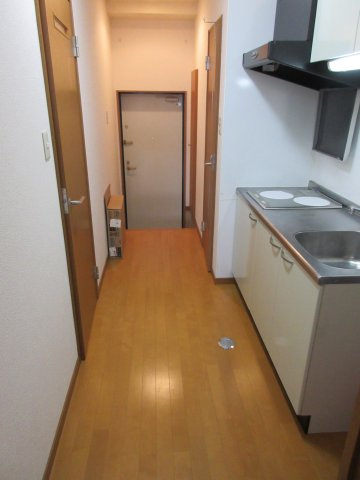 マンション竹長の玄関