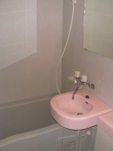 大学生協指定学生会館　ヴァンクール三山木の洗面所