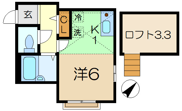 【間取り】 | メゾンエルレーブ