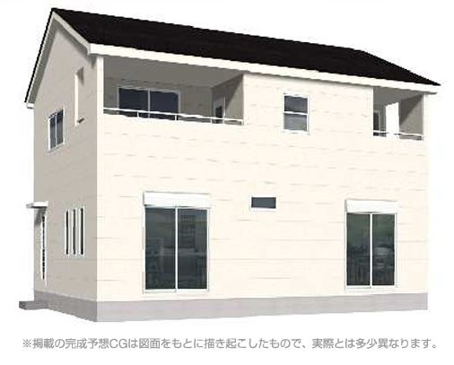 第2吉井町本郷(全10棟)8号棟の外観パース