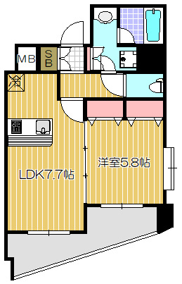 【間取り】 | 旧アーバネックス戸越銀座
