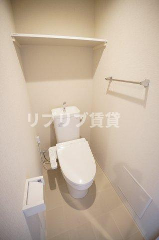 AGREVEのトイレ