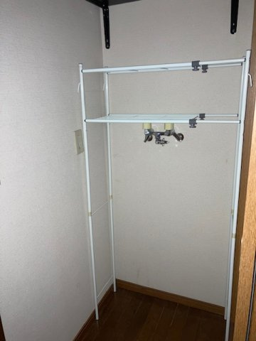 パレス96の収納|洗濯機置き場