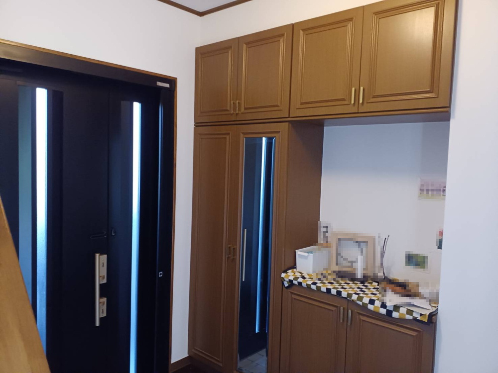 土佐市 塚地　中古住宅の玄関